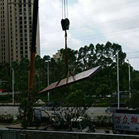 吊装现场